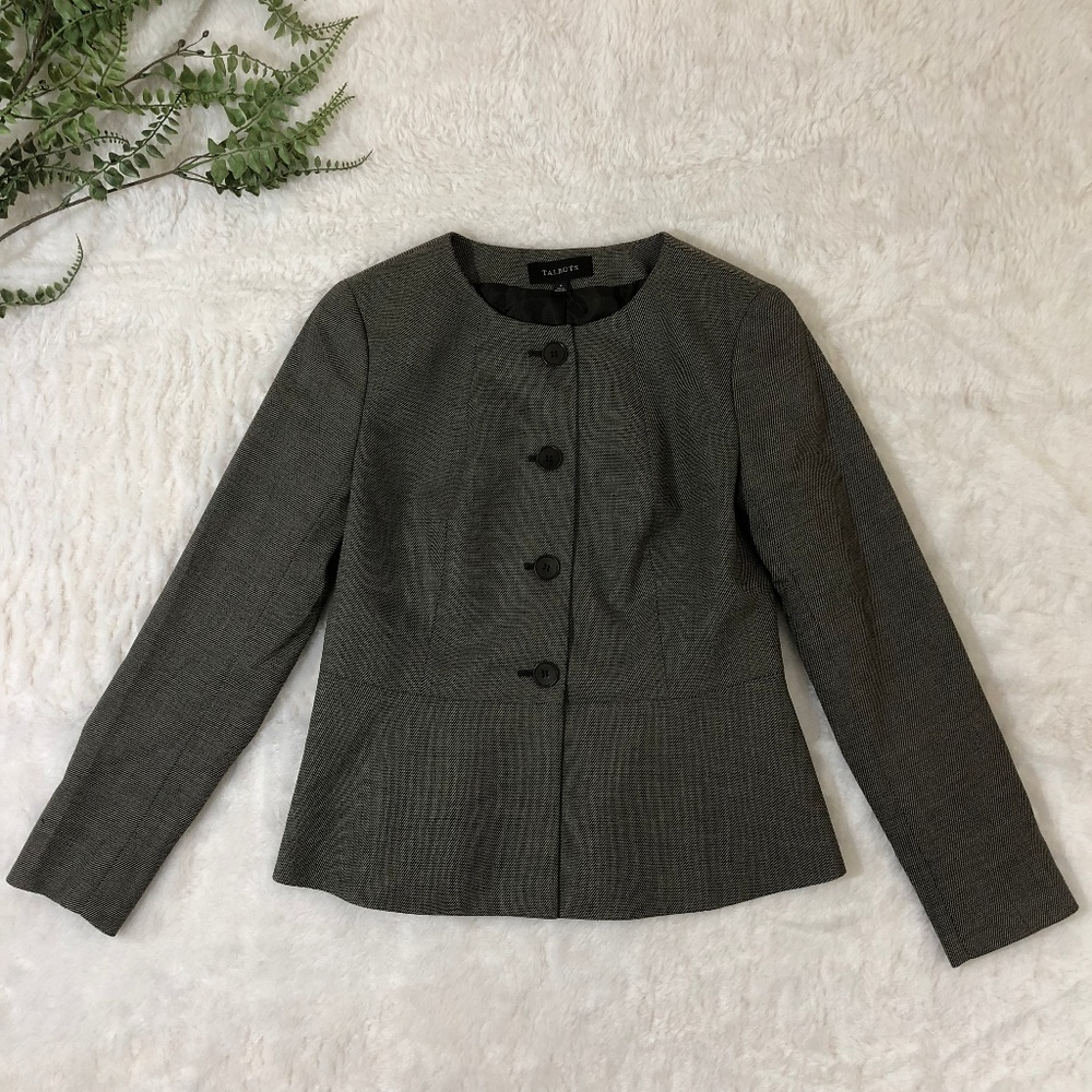 Talbots Career Collections Fitted Jacket/Blazer